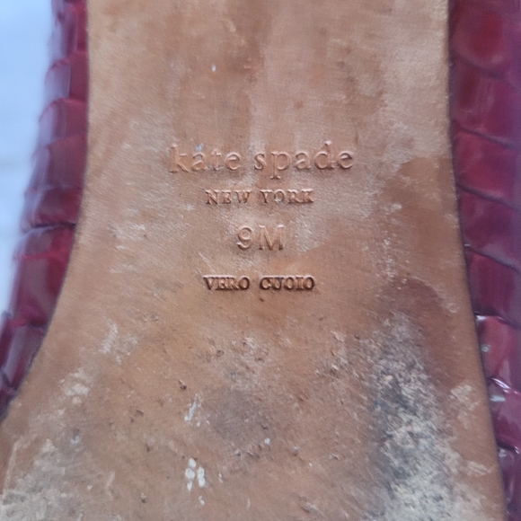 Kate spade red lana loafers - Picture 3 of 7